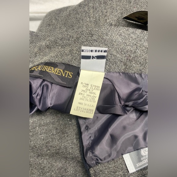 Vintage Requirements Wool Blend Skirt Sz 12 NWT - Picture 5 of 5